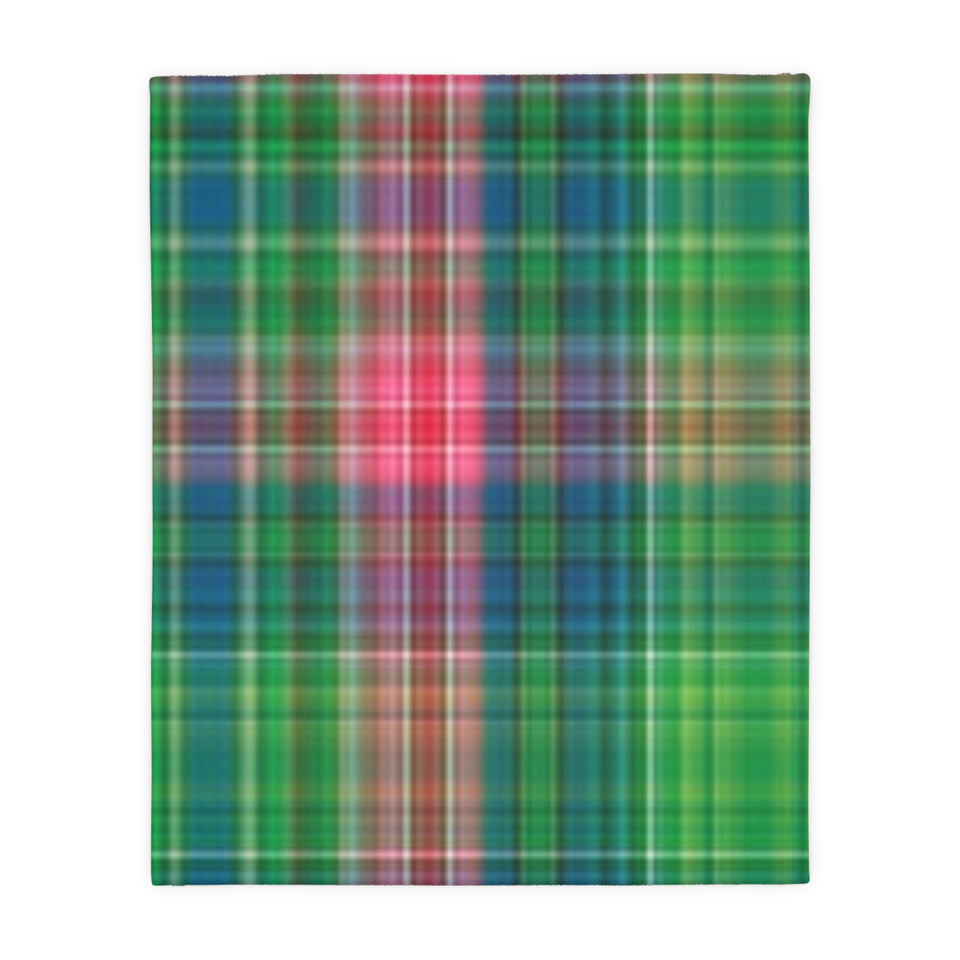 44CB  Colorful Plaid Blanket