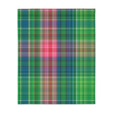 44CB  Colorful Plaid Blanket