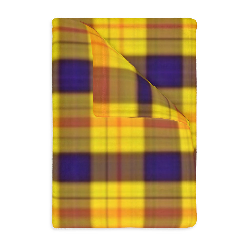 33CB  Colorful Plaid Blanket