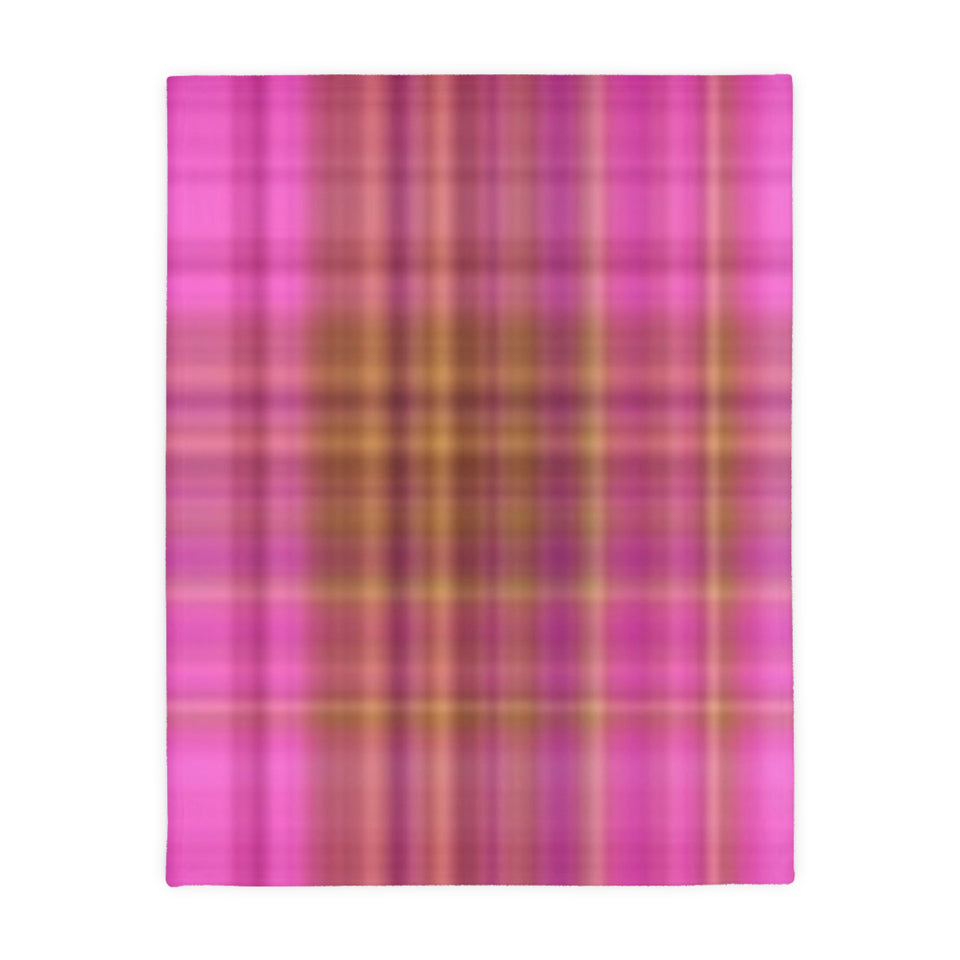 11CB  Colorful Plaid Blanket