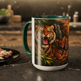 AM37   Tiger Family Mug