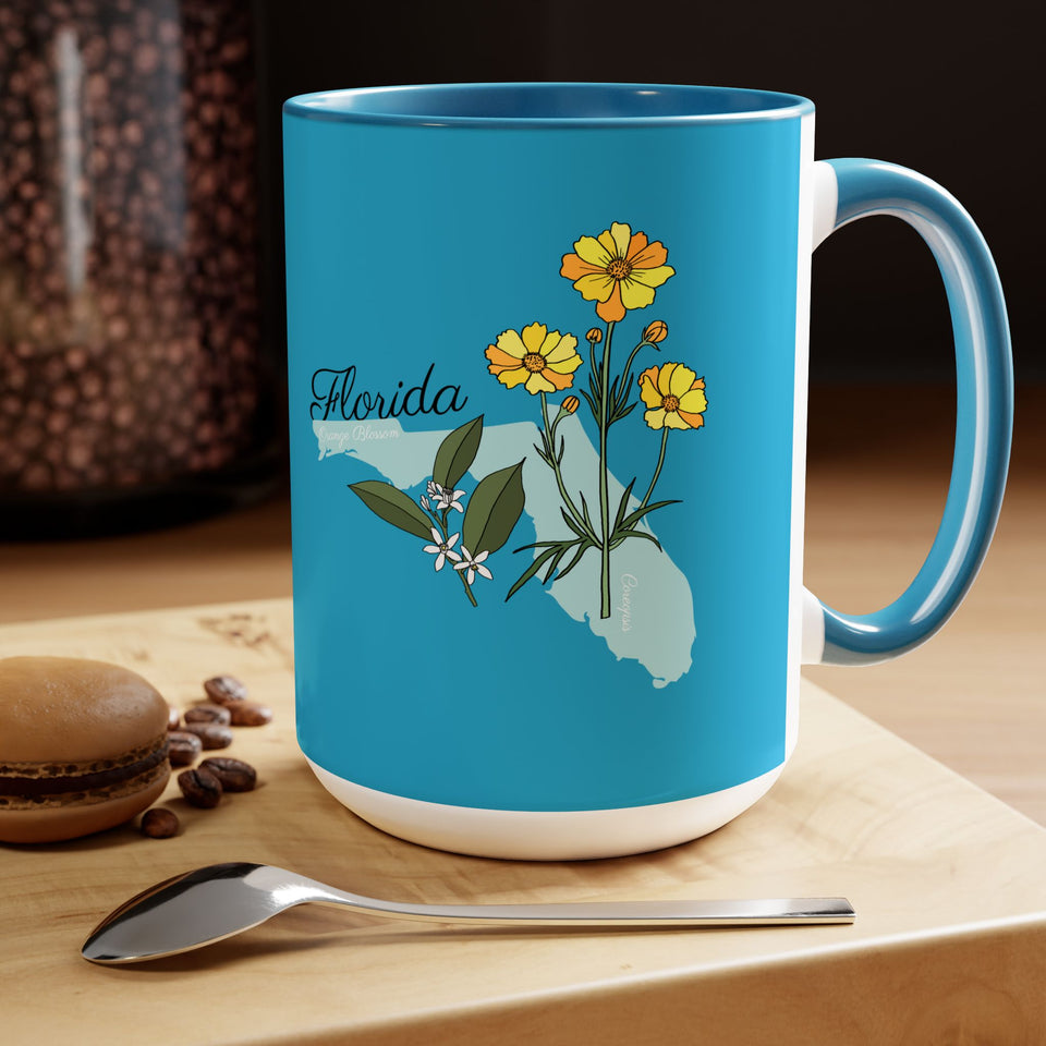 9SFM  Florida State Flower Mug