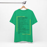 30CTS   Unisex Psalms 23 Christian t shirt