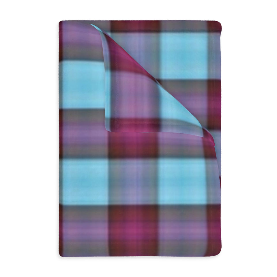 19CB  Colorful Plaid Blanket