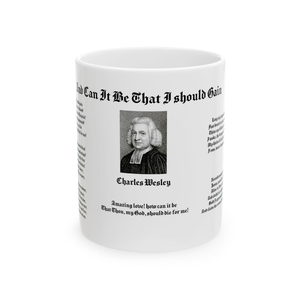 5H  And Can It Be That I Should Gain Mug