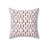 37PCF  Peacock Feather Pillow