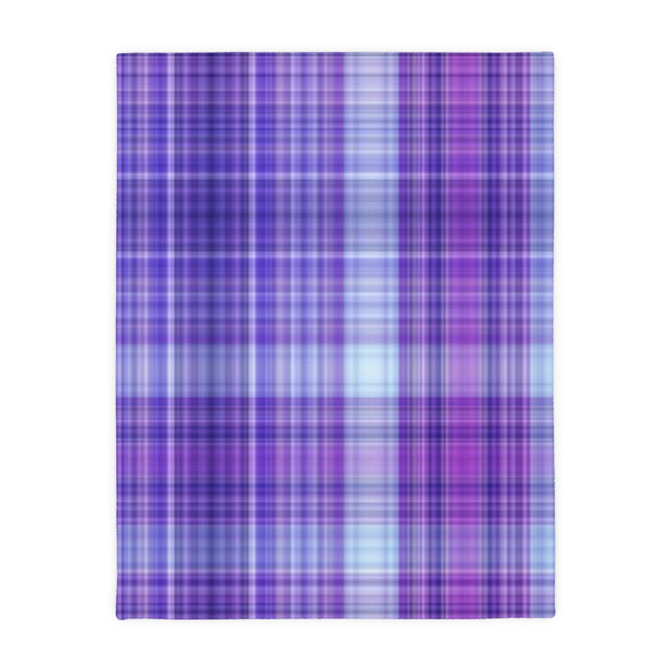 15CB  Colorful Plaid Blanket