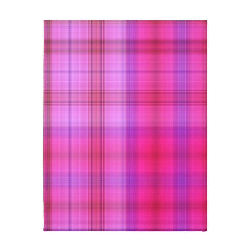 14CB  Colorful Plaid Blanket