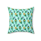 48PCF  Peacock Feather Pillows