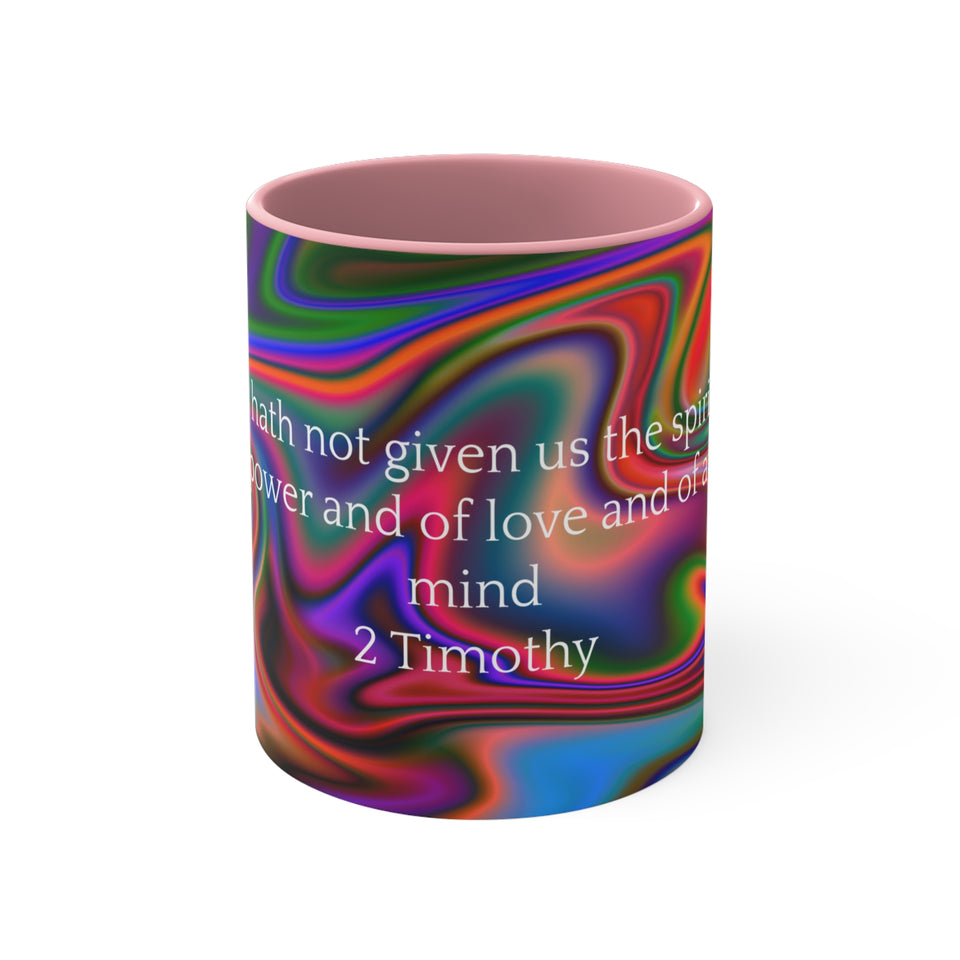 31CMSM  Colorful Marble 2 Timothy Mug