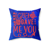 12WCP  Watercolor Christian Pillow