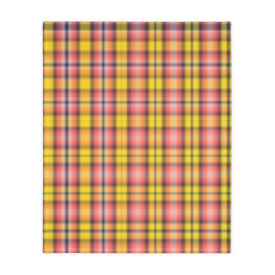 4CB  Colorful Plaid Blankets