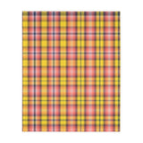 4CB  Colorful Plaid Blankets