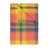9CB  Colorful Plaid Blanket