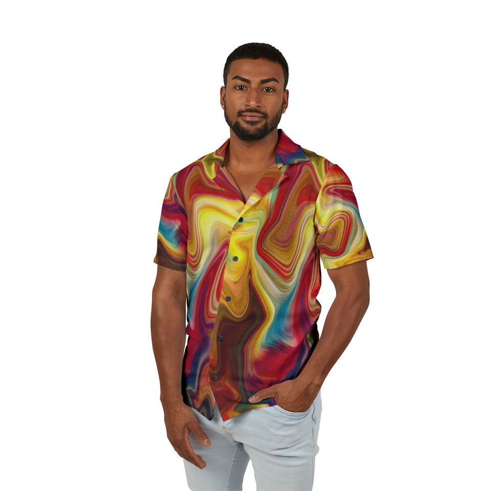99CHS  Colorful Hawaiian Shirt