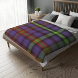 21CB  Colorful Plaid Blanket