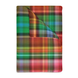 63CB  Colorful Plaid Blanket