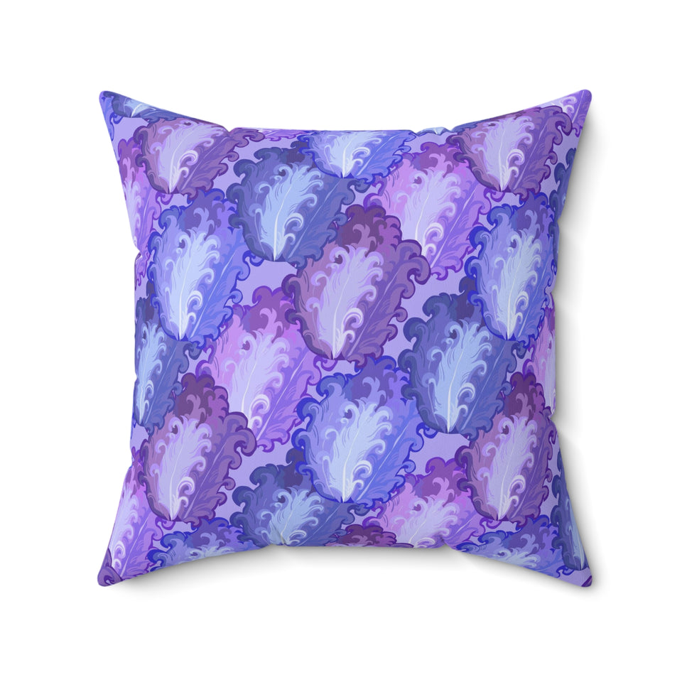 22PCF  Peacock Feather Pillow