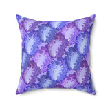 22PCF  Peacock Feather Pillow