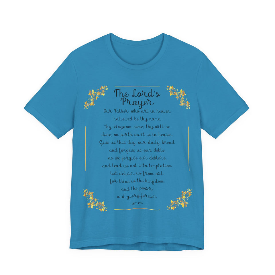 29CTS   Unisex Christian t shirt of The Lord's Prayer