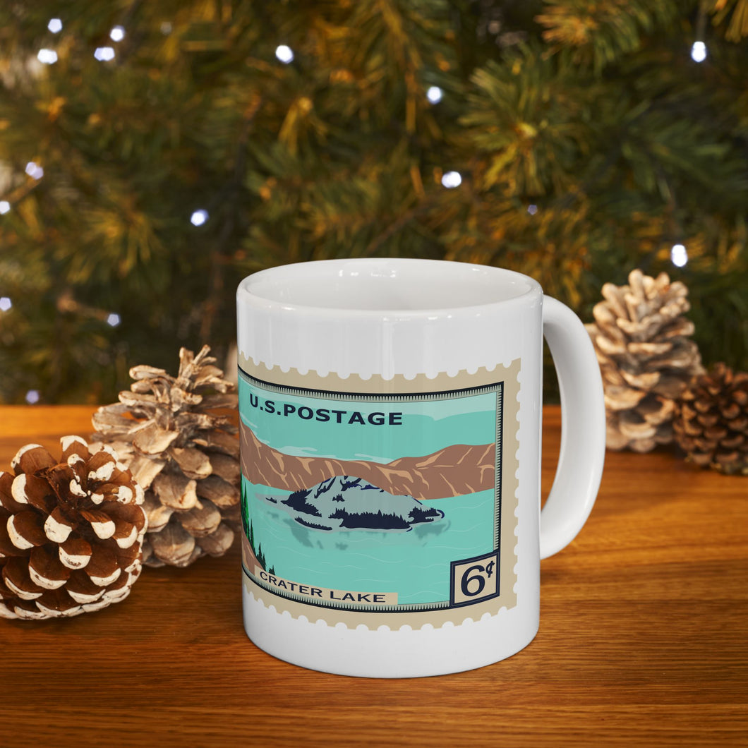 7NPS  Crater Lake Stamp Mug