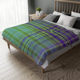 27CB  Colorful Plaid Blanket