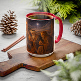 BSM50 The Magi Visit Jesus with Gifts Mug