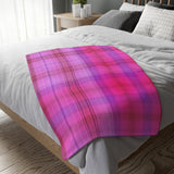 14CB  Colorful Plaid Blanket