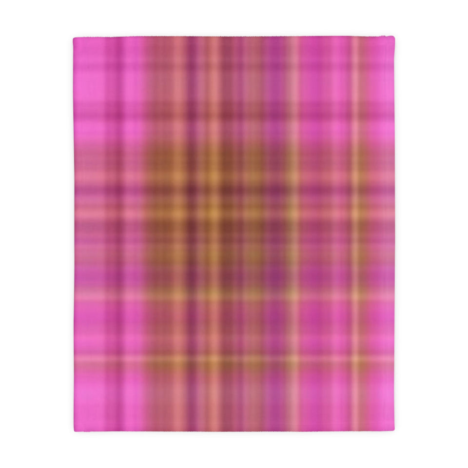 11CB  Colorful Plaid Blanket