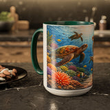 AM30  Sea Turtle Ocean Mug