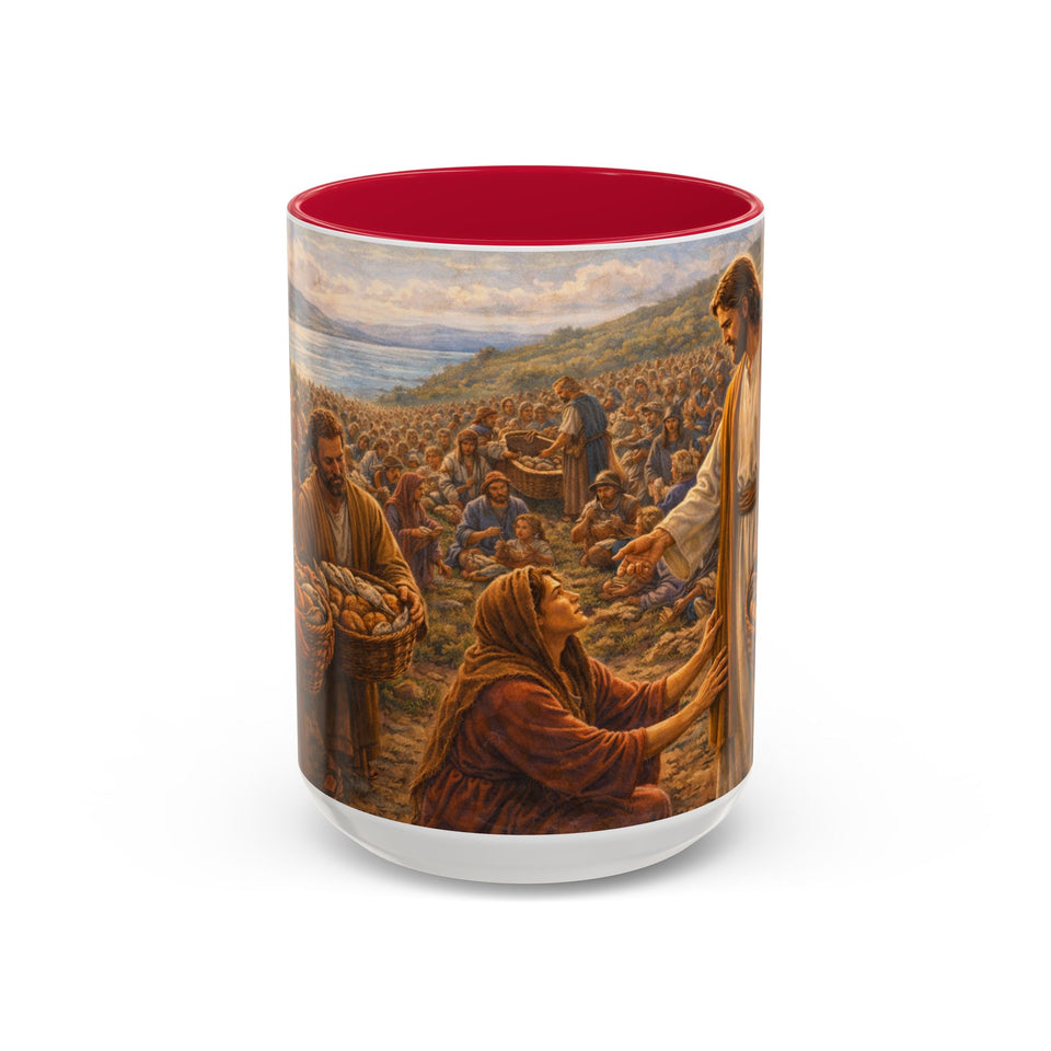 BSM70  Jesus Feeding the 5,000 Mug