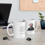 7WQM George Washington Historical quote mug