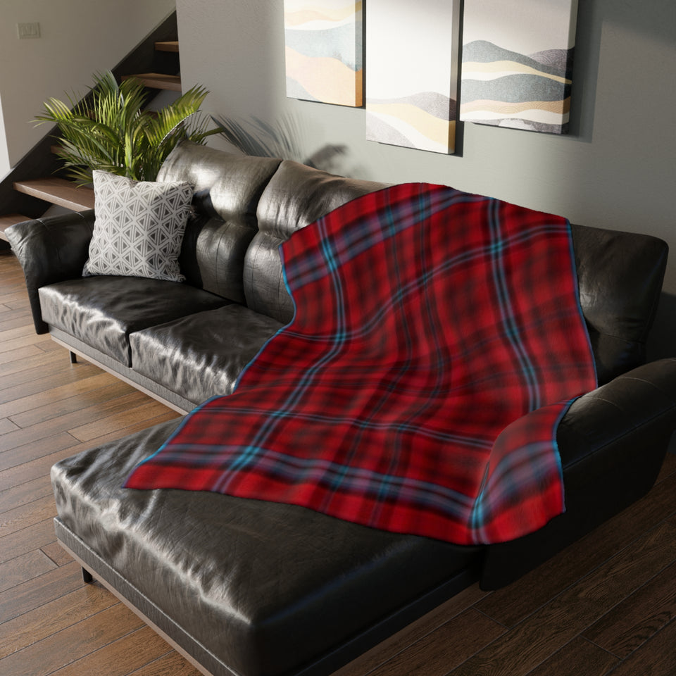 23CB  Colorful Plaid Blanket