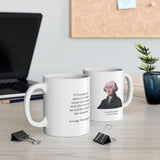 17WQM  George Washington Historical quote mugs - Genesis Josephs Store