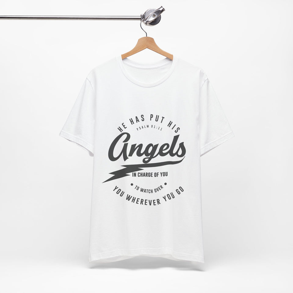 1CTS   Unisex Christian t shirt Psalms 91