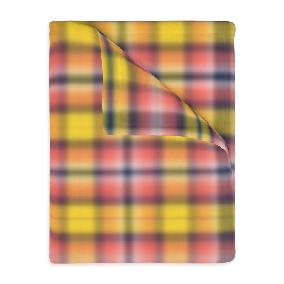 4CB  Colorful Plaid Blankets