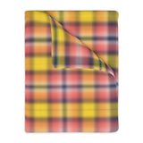 4CB  Colorful Plaid Blankets
