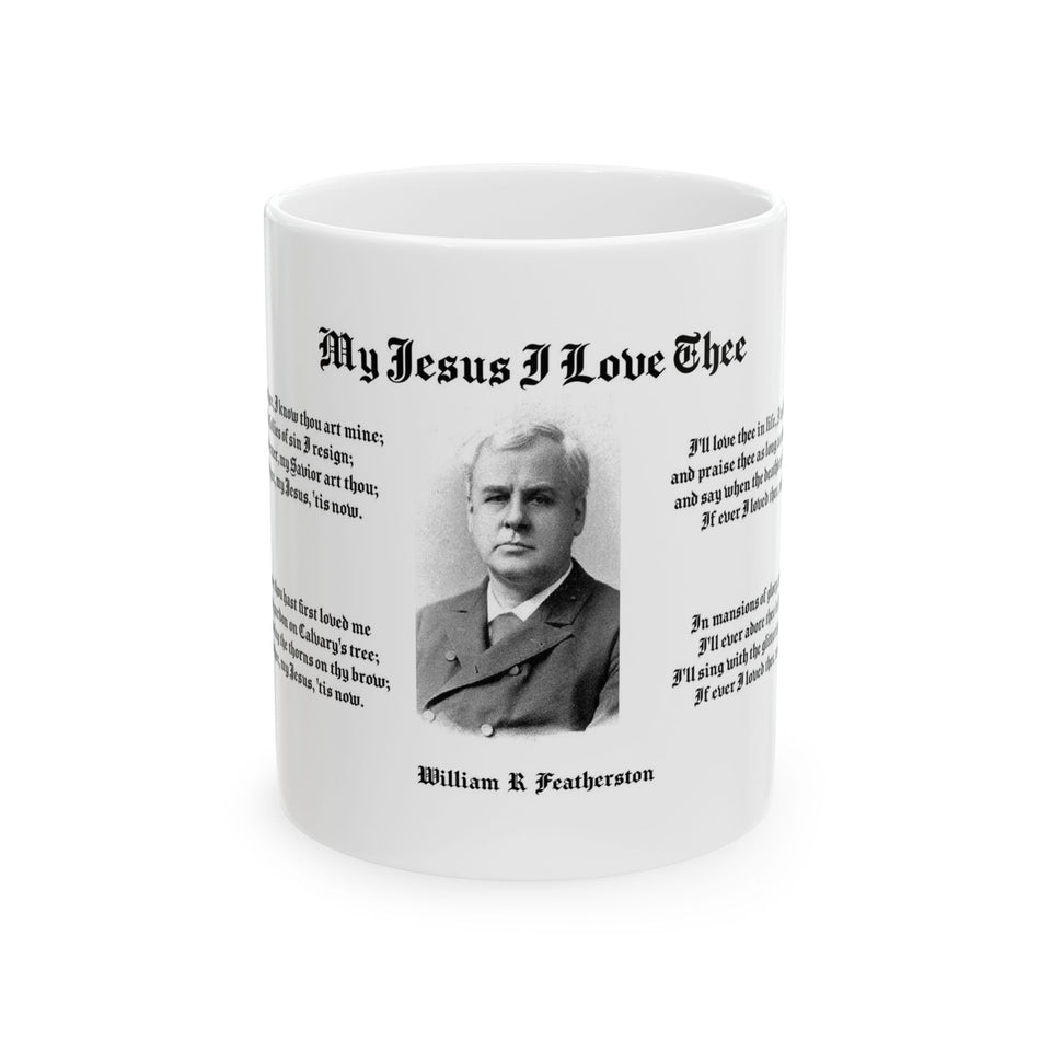 35H   My Jesus I love Thee  Mug