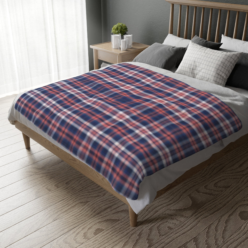6CB  Colorful Plaid Blankets