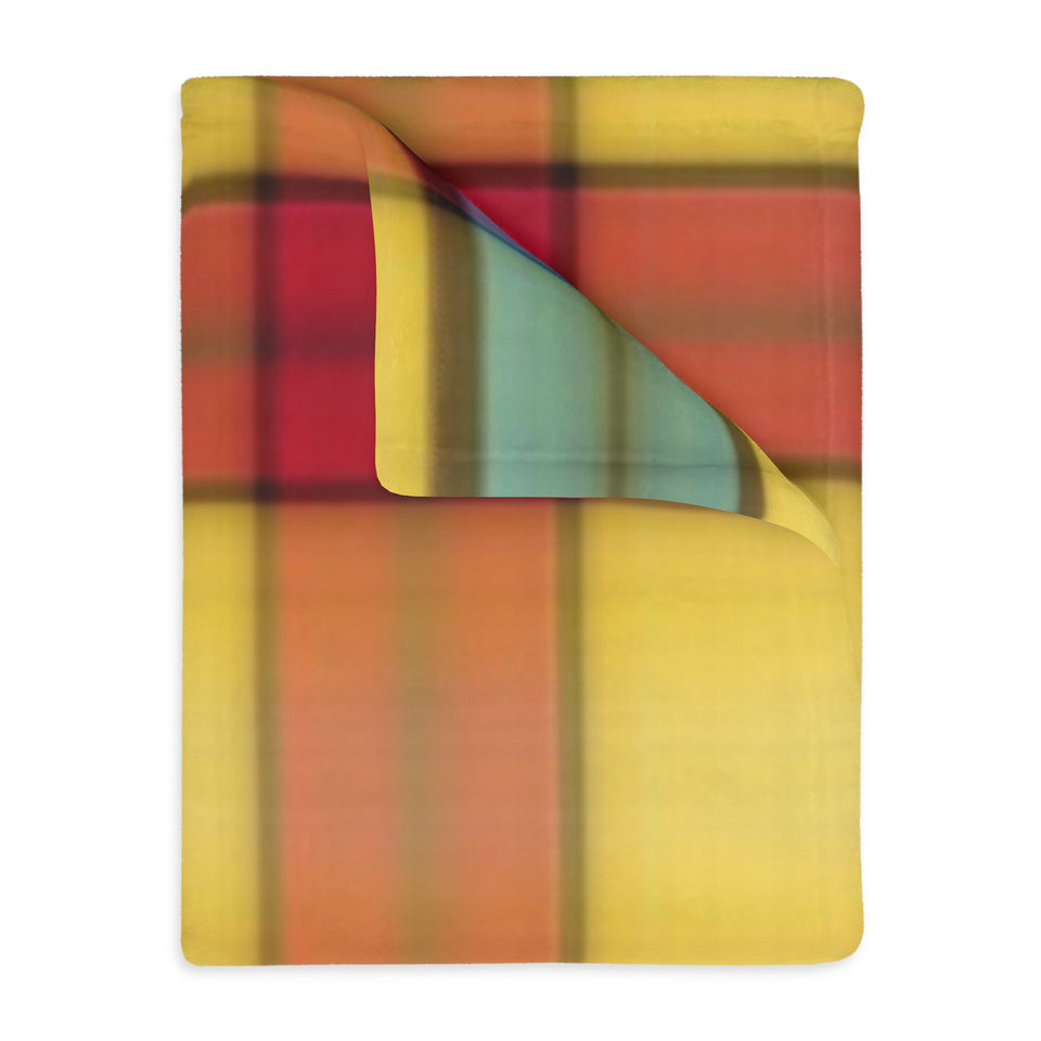 24CB  Colorful Plaid Blanket