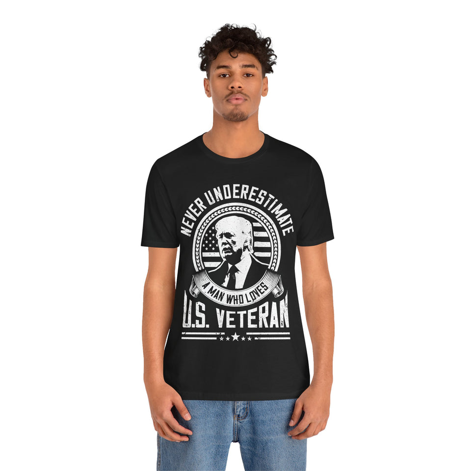 10USAR   A Man Who Loves US Veterans t shirts