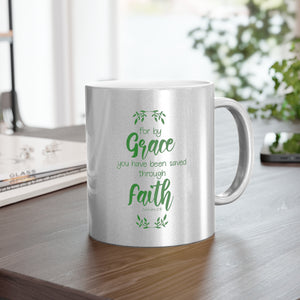 26SGM Silver and Gold Christian Mugs