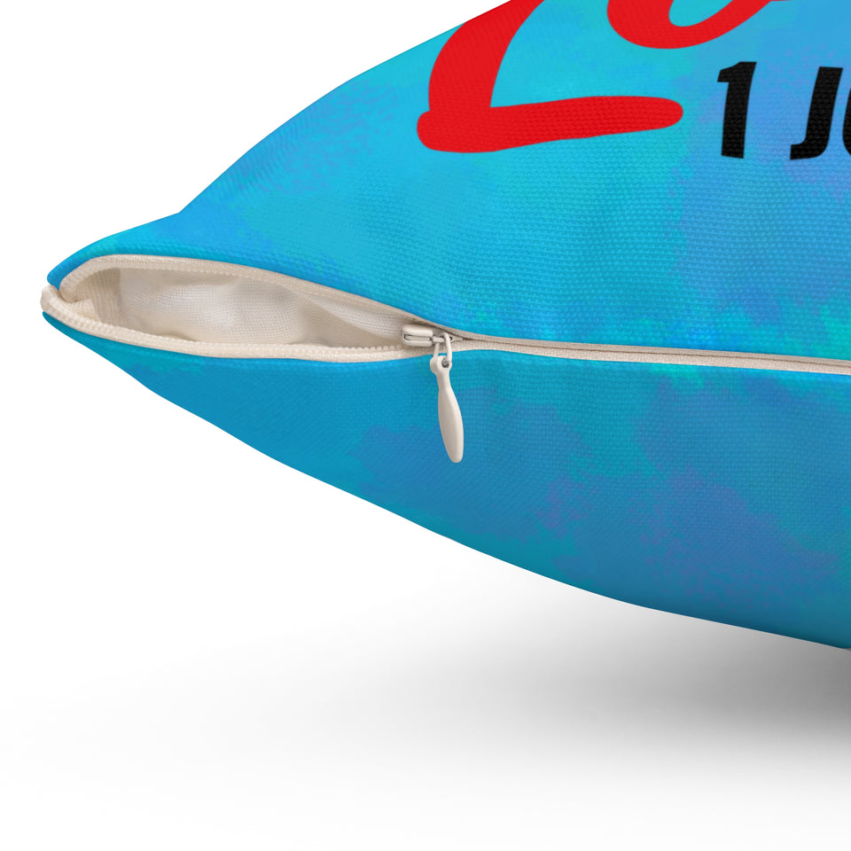 14WCP  Watercolor Christian Pillow