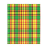 65CB  Colorful Plaid Blanket