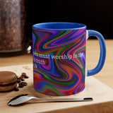 48CMSM Colorful Marble John 4:24 Mug