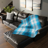 58CB  Colorful Plaid Blanket