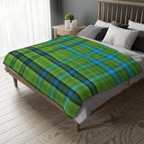 25CB  Colorful Plaid Blanket