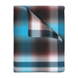 54CB  Colorful Plaid Blanket