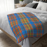 70CB Colorful Plaid Blanket