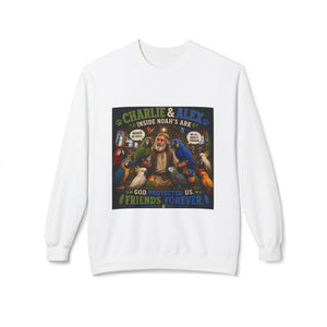 Charlie & Alex “Inside Noah’s Ark” Christian Sweatshirt CAS14